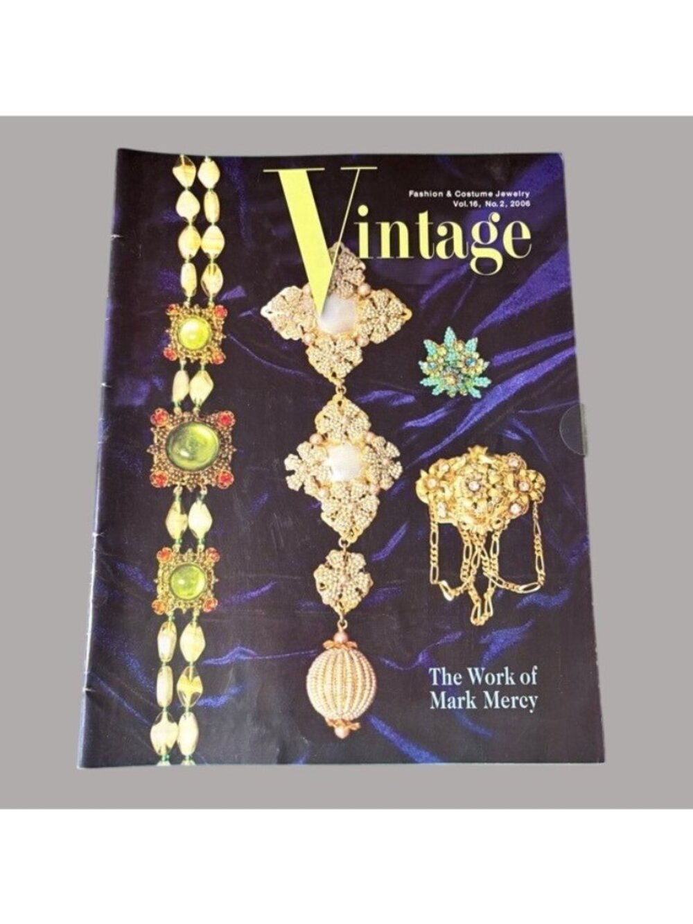 Vintage Fashion & Costume Jewelry Magazine 2006 Vol 16 #2 Mark Mercy Eisenberg